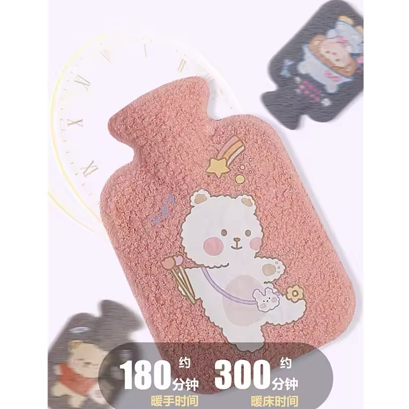 کیسه آبگرم مسافرتی طرح مخملی