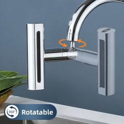 سرشیر آبپاش 4 حالته 360 درجه آشپزخانه