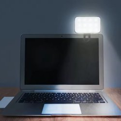 چراغ نورپردازی شارژی موبایل و لپ تاپ مدل کلیپسی